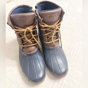 Sperry Navy blue boots